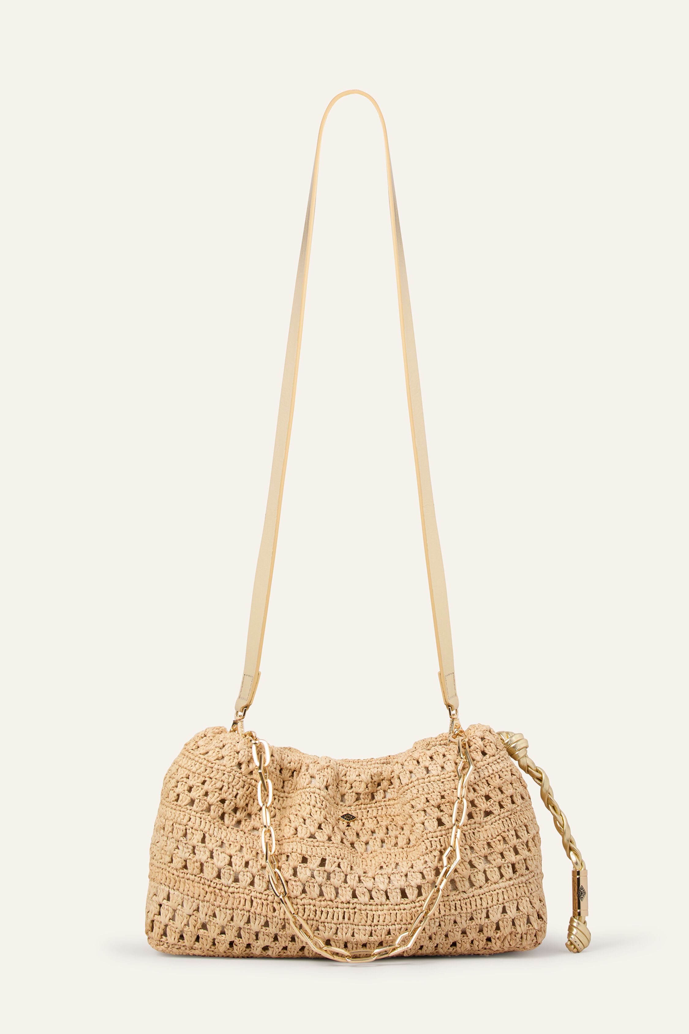 BAG RAFFIA LAMINATED JUNE
