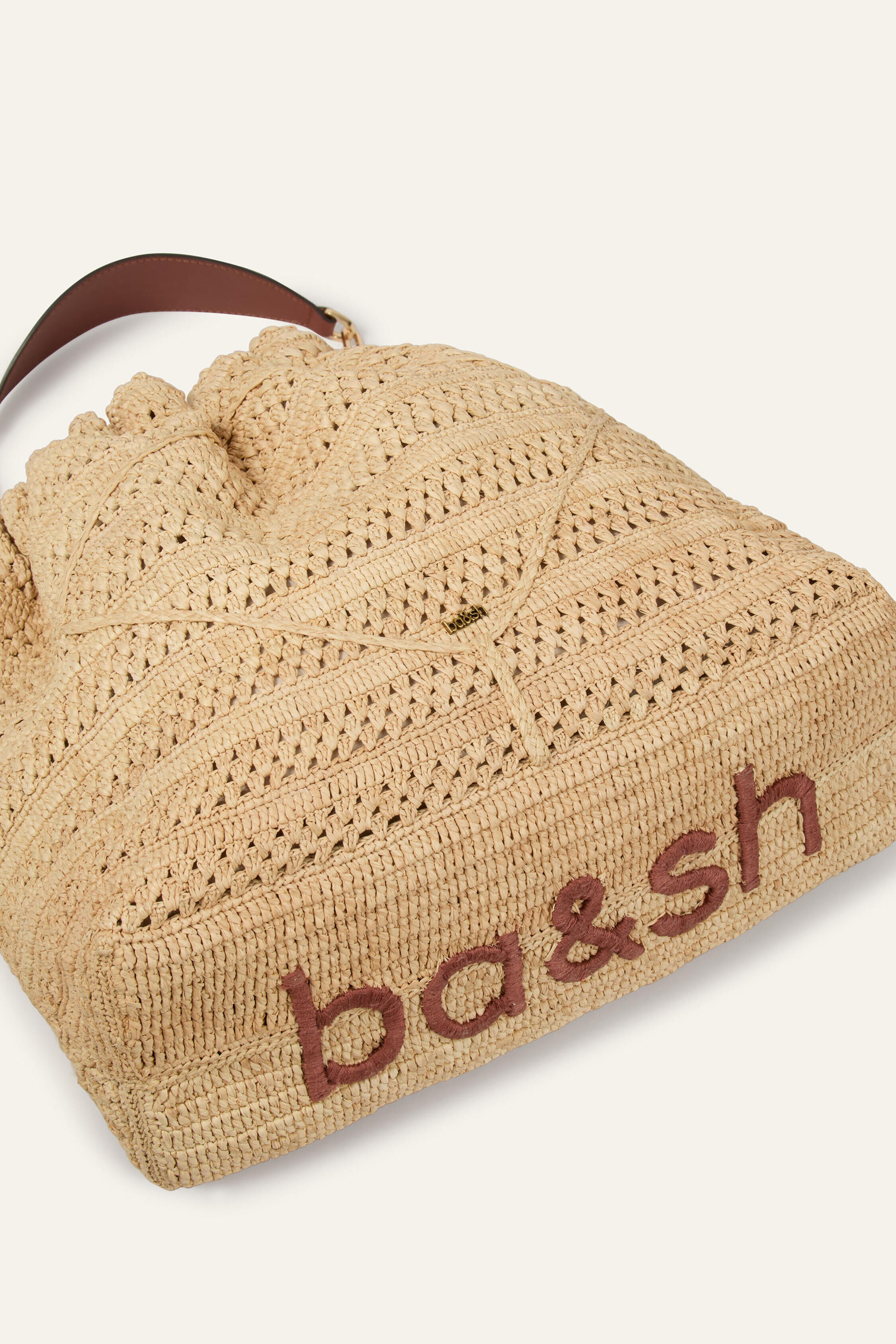 BAG M RAFFIA JUNE TOTE