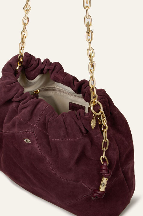 BAG M SUEDE JUNE TOTE