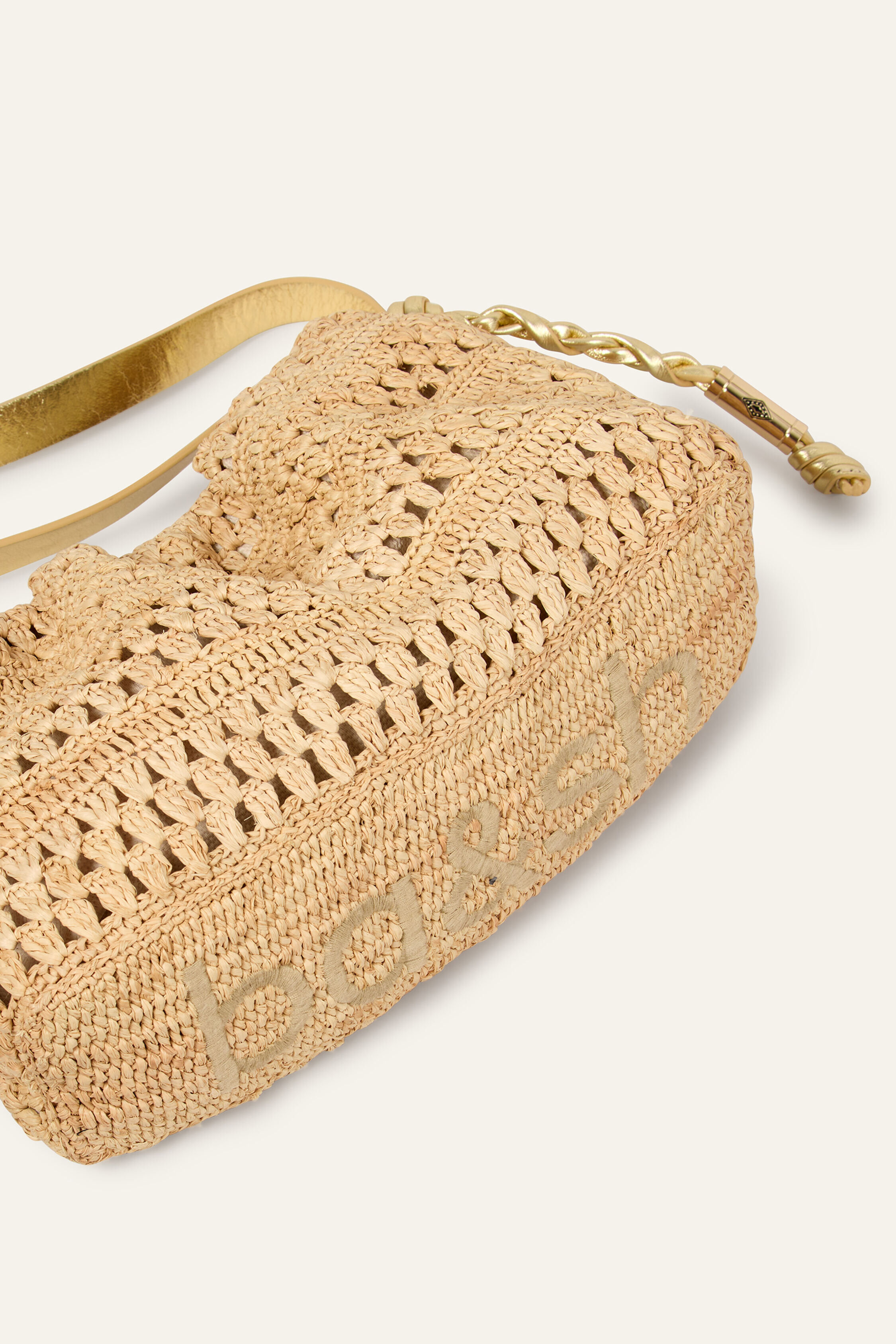 BAG RAFFIA LAMINATED JUNE